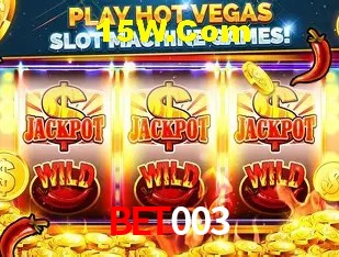 Variedade de jogos na Bet003