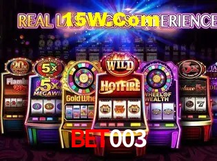 Recursos de Bônus Bet003